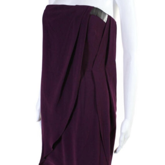 Halston Heritage Strapless Cocktail Dress - Picture 5 of 9